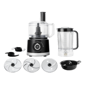 Robot De Cuisine CRISTOR Multi Fonctions -750 W- 2.3 L Bol – 1.5 L Blender – Noir