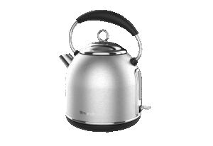 Bouilloire NARDI Rétro – Argenté – Sans fil – 1,7 Lt – 2200W