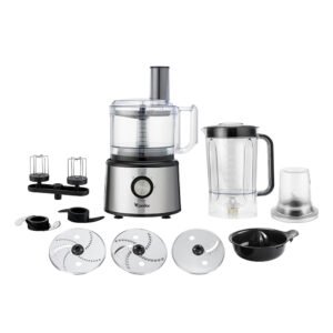 روبوت المطبخ CONDOR MASTER MIX متعدد الوظائف - 750 واط - 2.3 لتر بول - 2.1 لتر خلاط - Inox_Noir