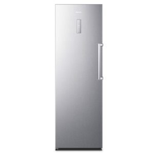 Congélateur HISENSE vertical – 274 L – super freeze – Nofrost – Inox