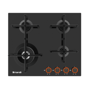 Table De Cuisson NARDI – 4 Feux – Black Glass