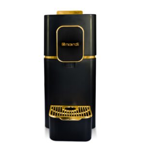 Machine à Café à Capsules NARDI 19 bar-1400W – Noire-doré