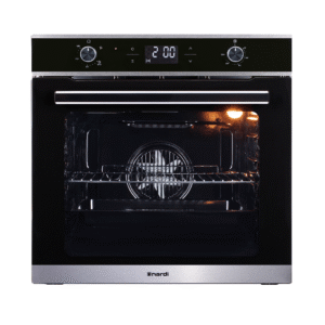 Four Encastrable NARDI Gaz-Elec – 60 Cm – Ventilé – Catalyseur – Afficheur – Noir