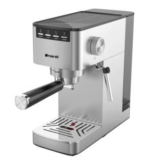 Machine à Café NARDI 2 en 1 Capsule et Café Moulu 20bar-1350W-Inox
